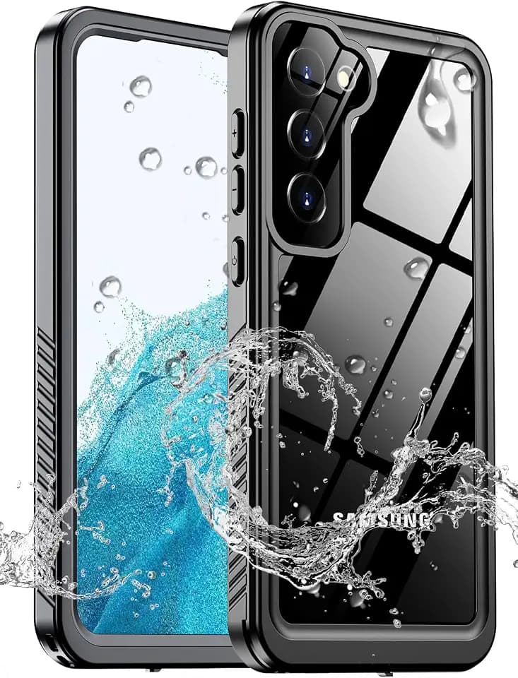 MOZOTER for Samsung Galaxy S22 Case Waterproof with Clear Sound
