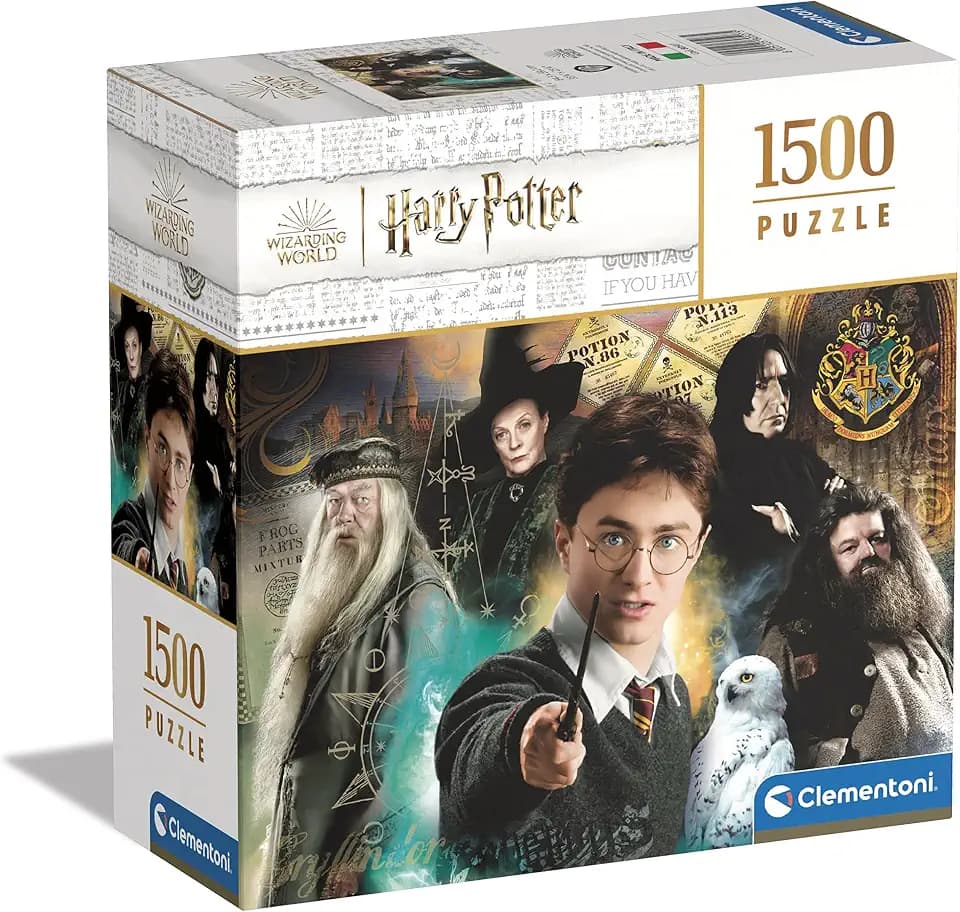 Clementoni 80507 Harry Potter Puzzle Potter-1500 Teile