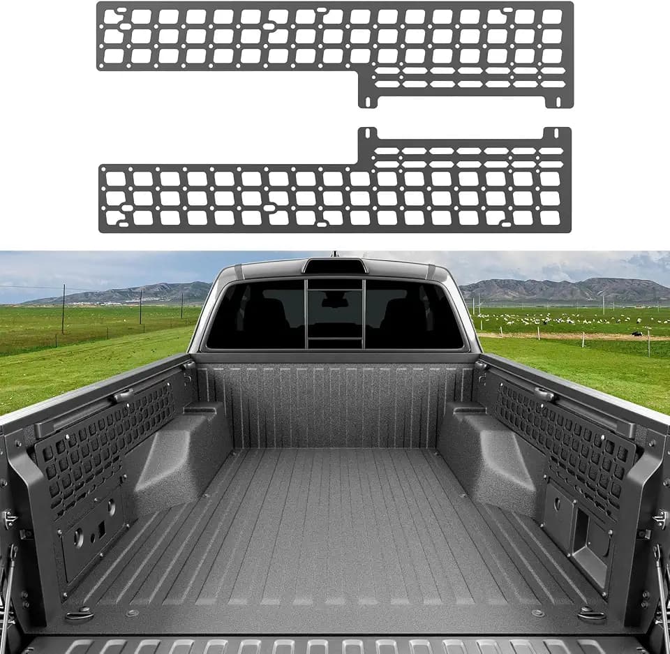 SZYANG 5FT Side Bed Molle Panel Compatible with 2005-2023 Tacoma