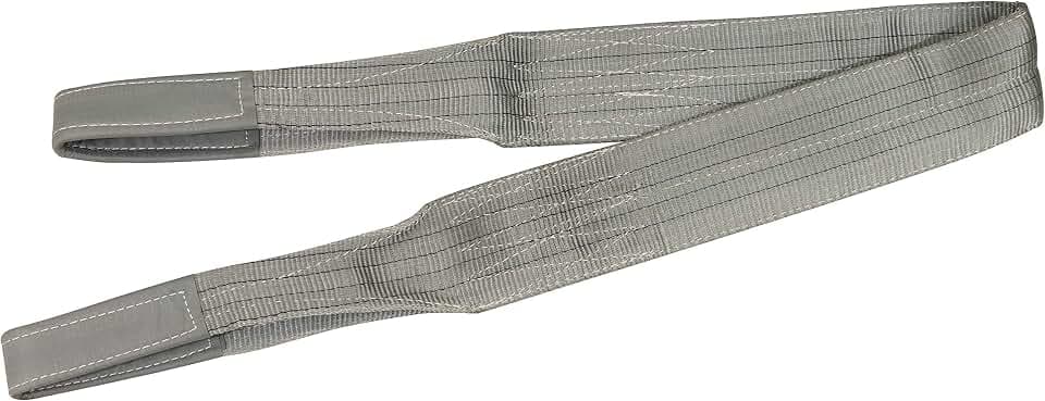 PETEX 47104218 Hebeband WLL 4.000 kg, Länge 2 m, Breite 120 mm, Grau
