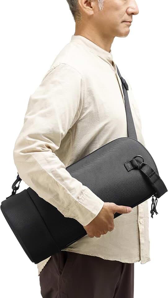 Sony LCS-LTS Objektiv-Tasche – Kleine Tragetasche für Kamera-Objektive & Zubehör, softcase, gepolstert, kompakt, mit Trageband
