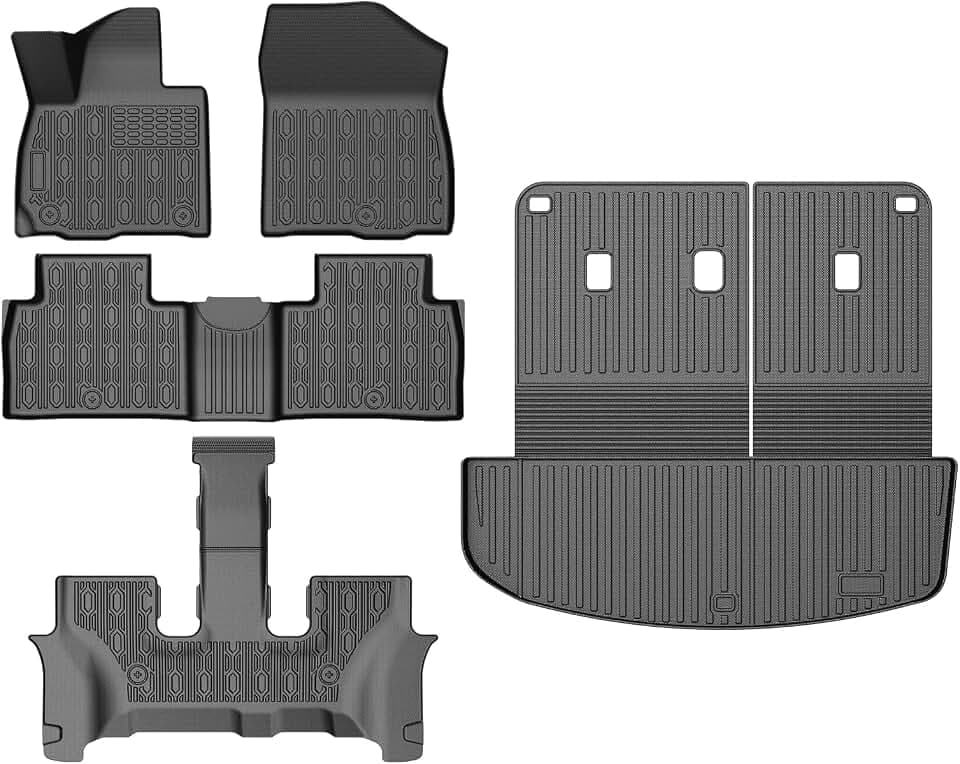 CARTIST Floor Mats for 2026 Hyundai Palisade 7/8 Seats (Only Fit Gas)