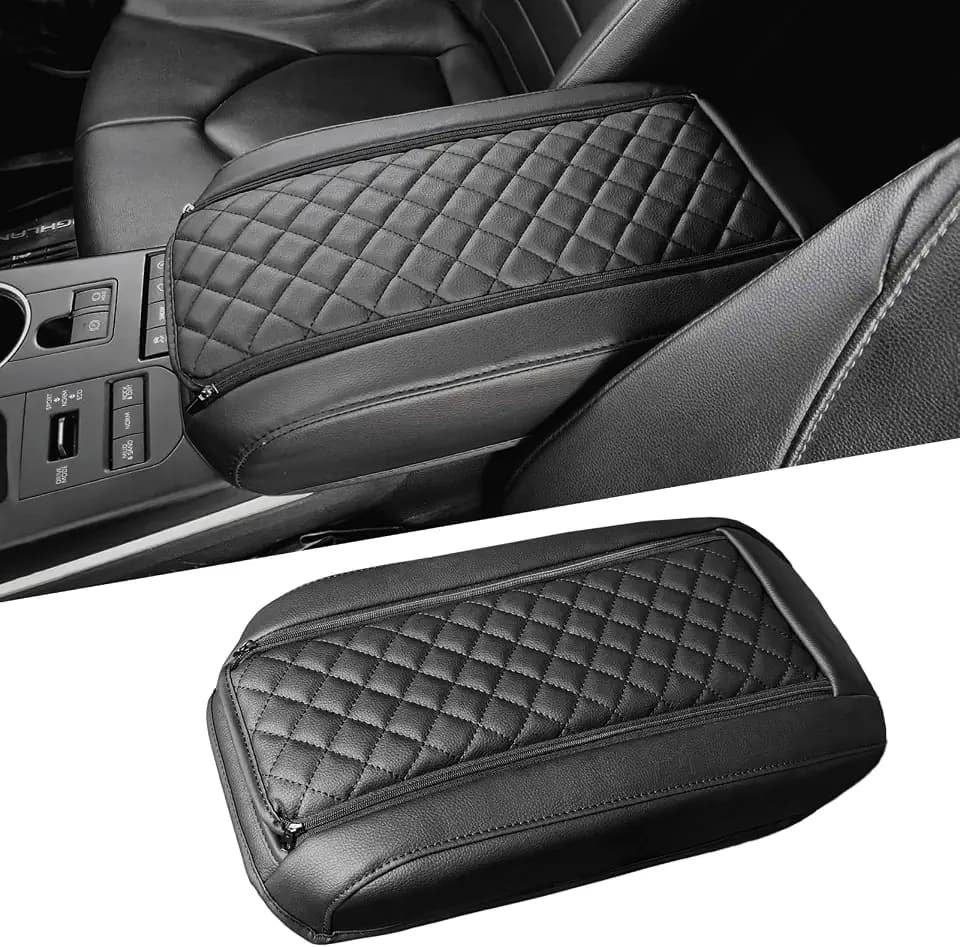 Center Console Armrest Cover for Toyota Highlander 2020-2026 Acc.