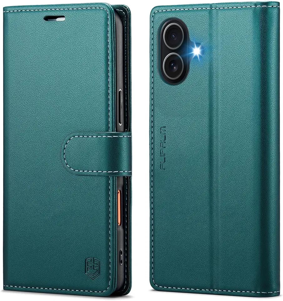 Wallet Case for iPhone 17 6.3'', Green