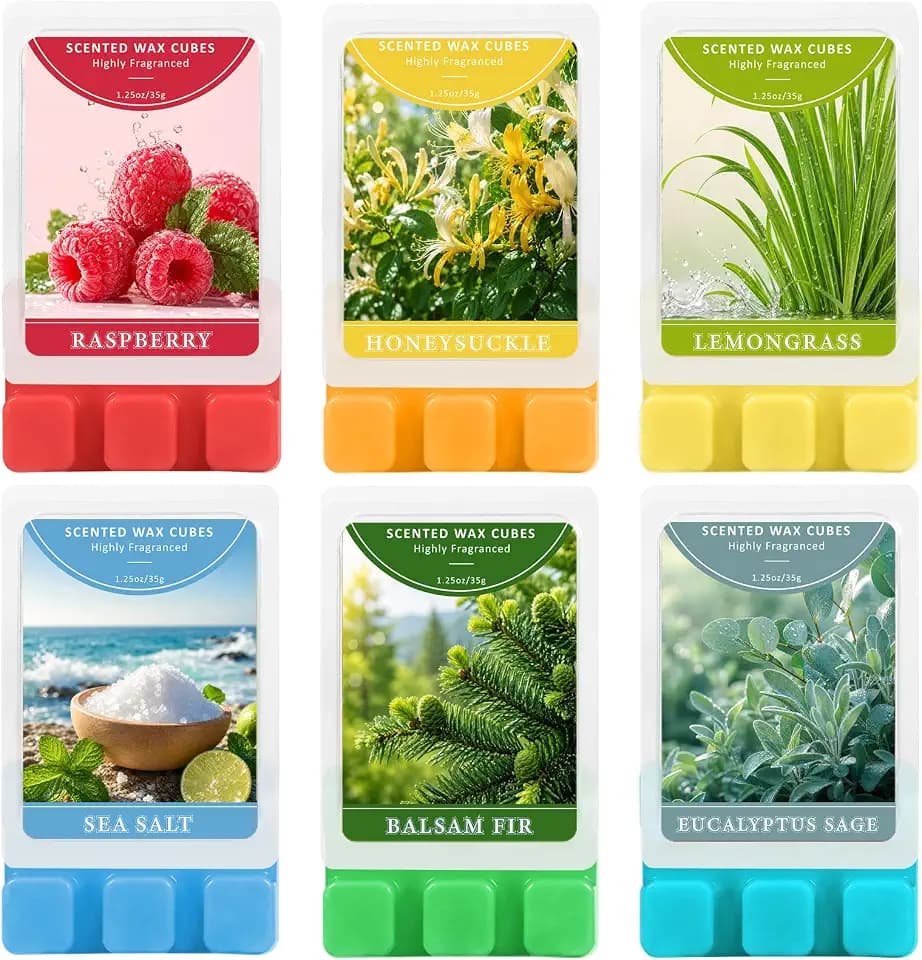 SCENTORINI Wax Melts, Fall Scented Wax Cubes for Wax Warmers