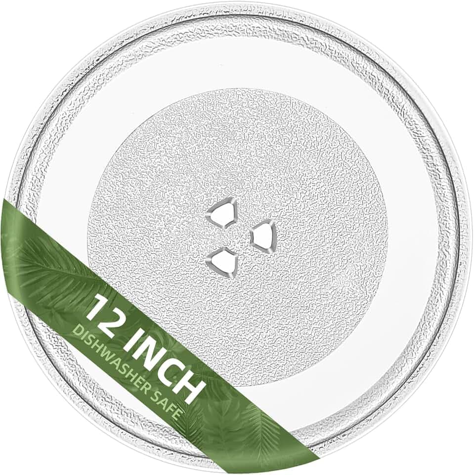 12" Microwave Glass Plate Replacement for Whirlpool Microwave Plate