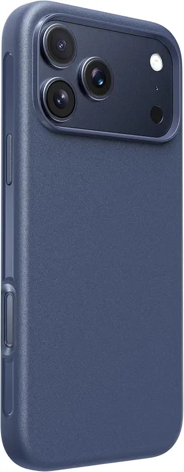 Belkin SheerForce Protect iPhone 17 Pro Max Hülle, MagSafe Kompatible Handyhülle mit Kratzfester Beschichtung, iPhone Schutzhülle, Magnetisch, Transparent, Dünn und Stoßfest – Blau