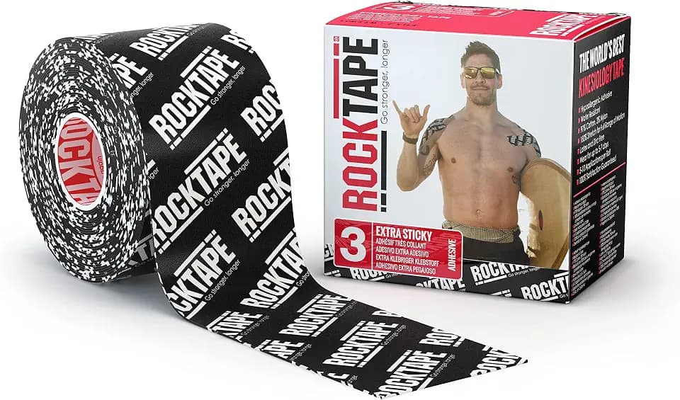 RockTape Standard Kinesiologie-Tape – Muskelunterstützung