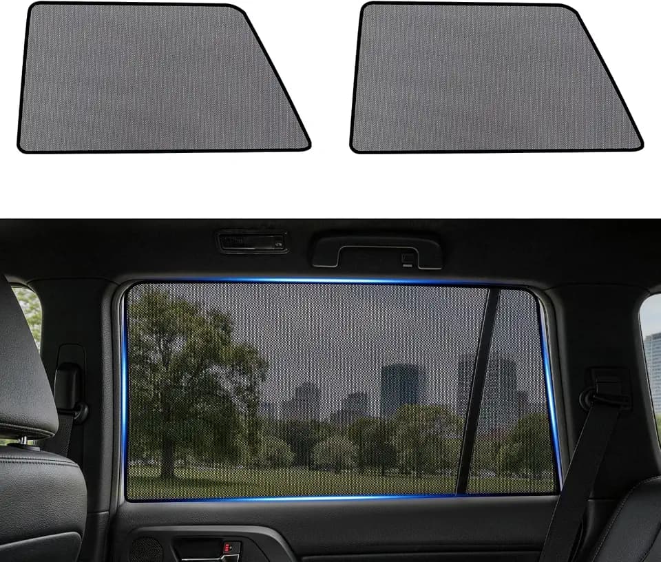 XCBTY 11-23 4Runner Window Shade for Rear Seat Windows, 2-Pack Magnetic