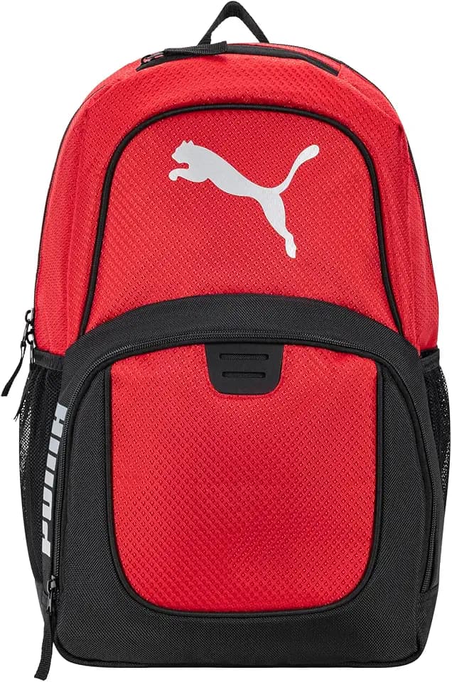 PUMA unisex-adult Contender Backpack with Laptop Sleeve, Item Organizer & Media Pocket