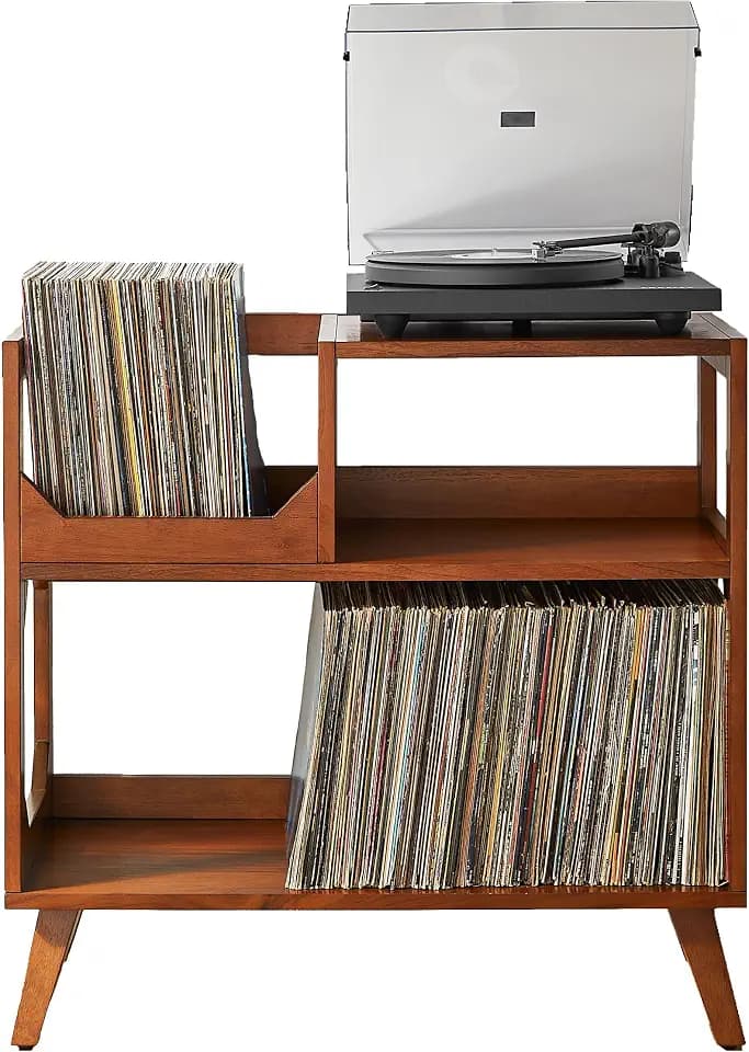Crosley Furniture Asheville Medium Record Player Stand