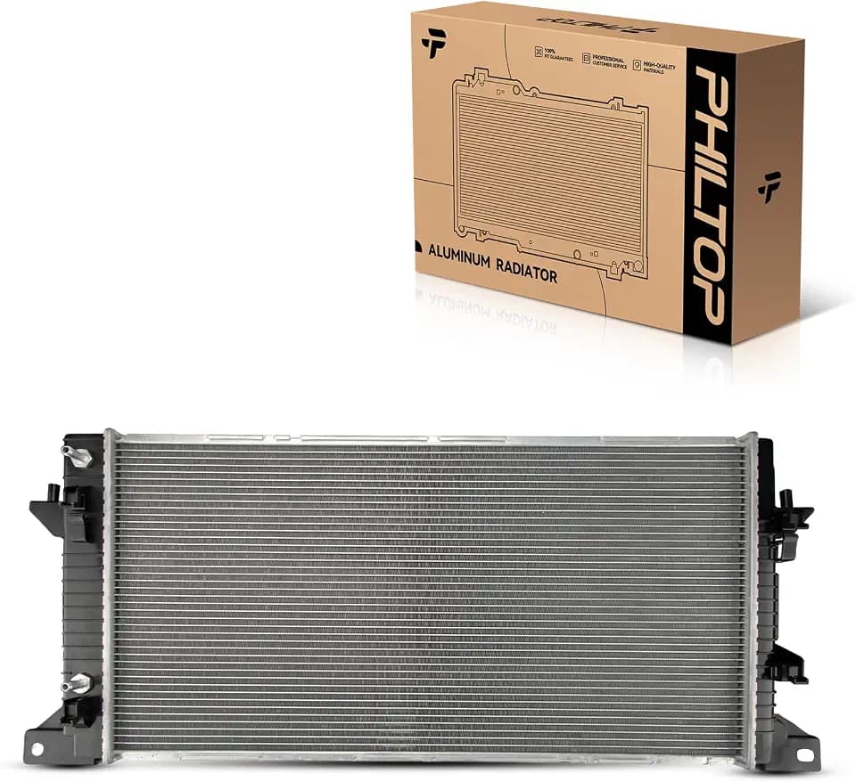 PHILTOP Core Radiator Compatible with 2011-2014 F-150 5.0L, 2011-2014 F-150 3.5T, 2011-2014 F-150 3.7L, 2015-2016 Expedition, 2015-2017 Navigator