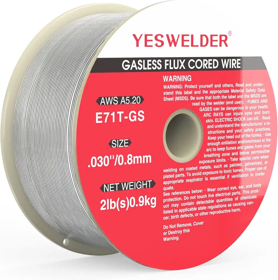 YESWELDER Fülldraht E71T-GS Ø 0,8mm 0,9kg