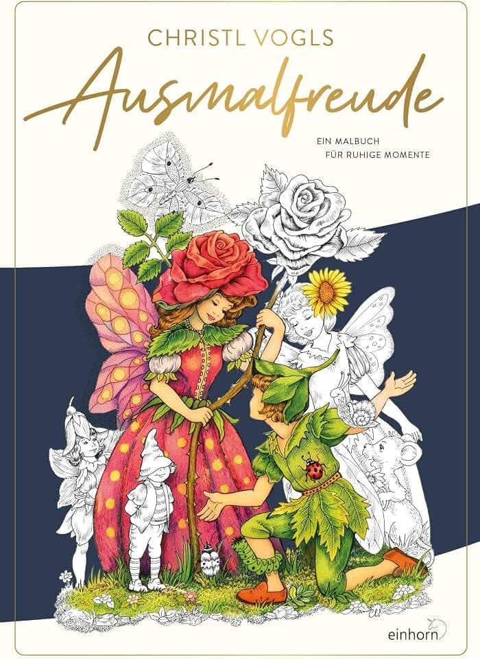Christl Vogls Ausmalfreude: Ein Malbuch für ruhige Momente