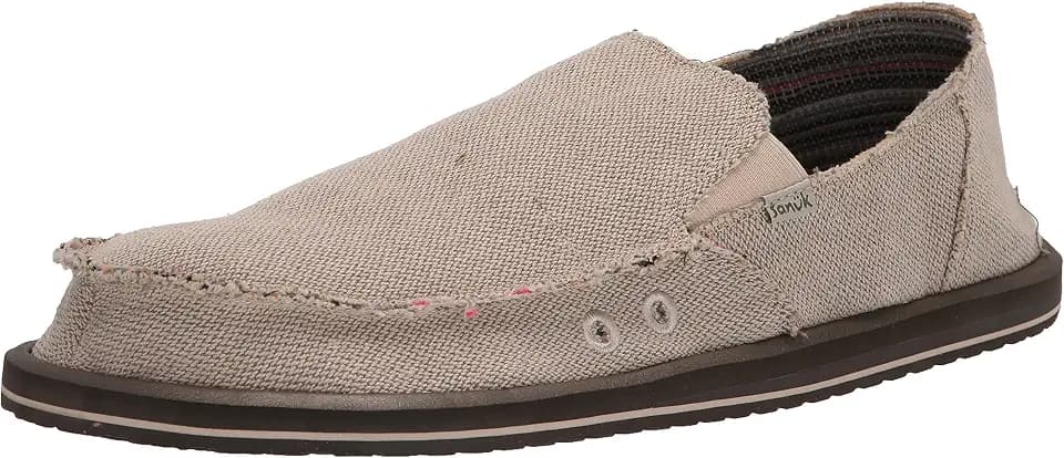 Men's Loafers & Slide-Ons in Hemp Cotton Blend by Sanuk