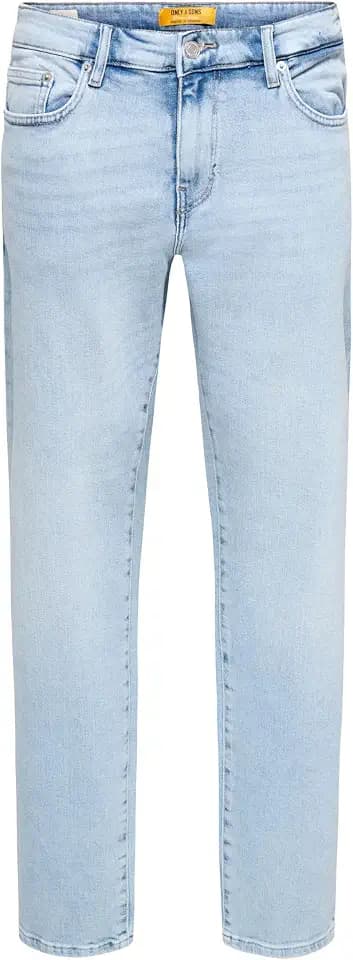 Only & Sons Male Normal geschnitten Jeans ONSWEFT Mittlere Taille Normal geschnitten Jeans