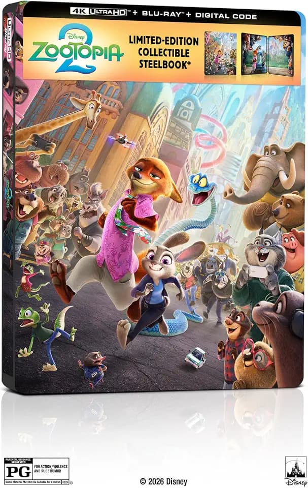 Zootopia 2 - UHD/BD Combo + Digital + Steelbook