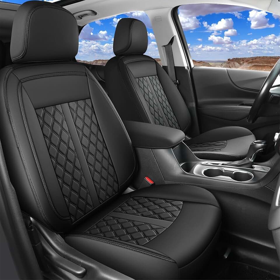 Huidasource 2022-2026 Frontier Seat Covers Full Set, Custom Fit