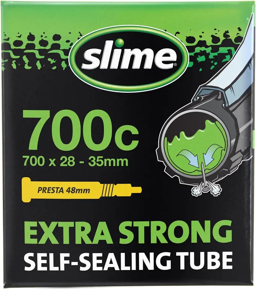 Slime Extra Stong Self-Sealing Tube 700 x 28-35mm Presta
