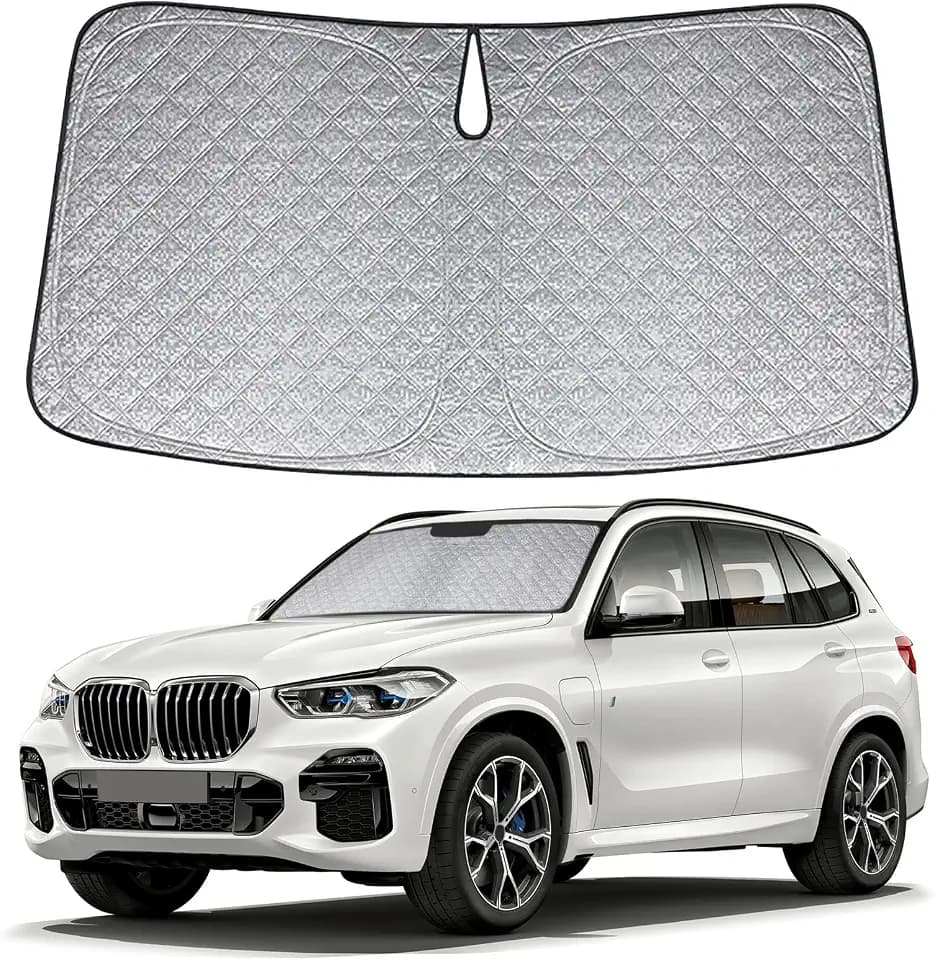 6 Layers Windshield Sun Shade for BMW X5 2019-2024
