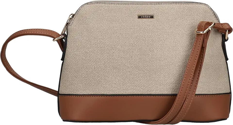 Rieker Damen Umhängetasche H1510-60 beige