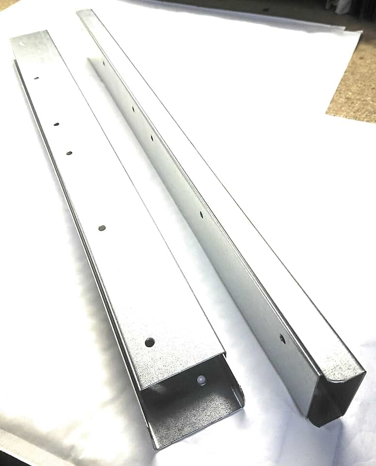 POSTFIX 2 Paar Zaunhöhe-Verlängerungsarme 500 mm, keine Gitterstäbe im Lieferumfang enthalten