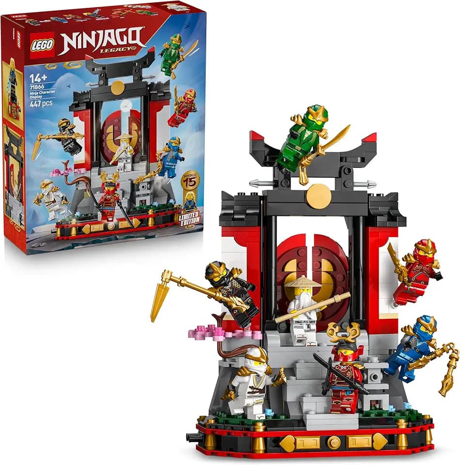LEGO Ninjago 15-jähriges Jubiläum: Ninja-Charaktere zum Ausstellen 71866
