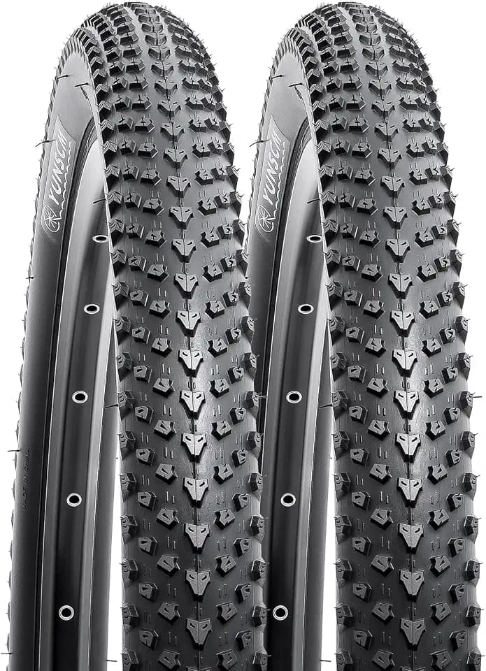 29 inch Bike Tires 29x2.60 60TPI Anti-Puncture Tires for 29x2.5 29 x 2.6 68-622 Mountain, Gravel, Hybrid Bike Tires with Nylon 1mm Puncture Proof 2 PCS