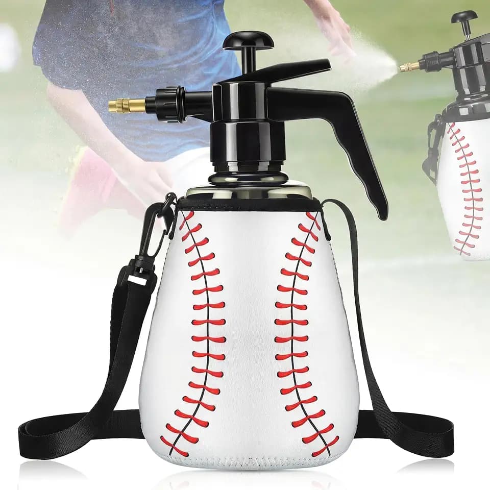 Hushee 1.5 L Water Mister for Sports Manual Pump Sprayer, 1 Pcs, Baseball