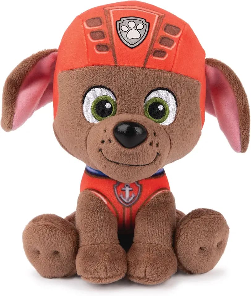 GUND PAW Patrol Zuma Plüschtier, 15 cm - hochwertiges Kuscheltier für Fans der beliebten TV-Serie, ab 1 Jahr empfohlen