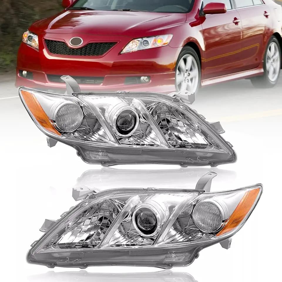 Headlights Assembly Compatible with 2007-2009 Toyota Camry Headlamp