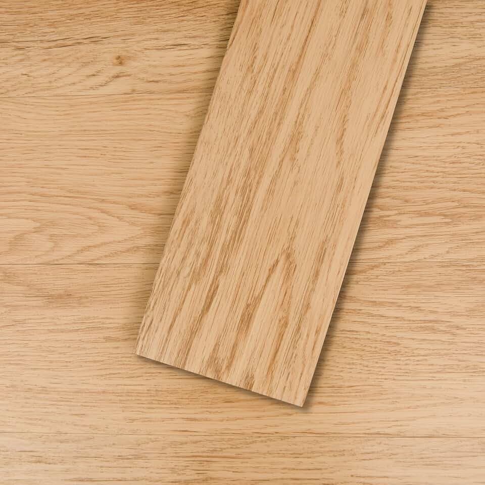 Mysflosy Vinylboden Selbstklebend, PVC Bodenbelag holzoptik wasserdicht, Eichenhonig 15,24 cm x 91,44 cm vinyl bodenbelag, 36 Dielen, Abdeckung 5 m²