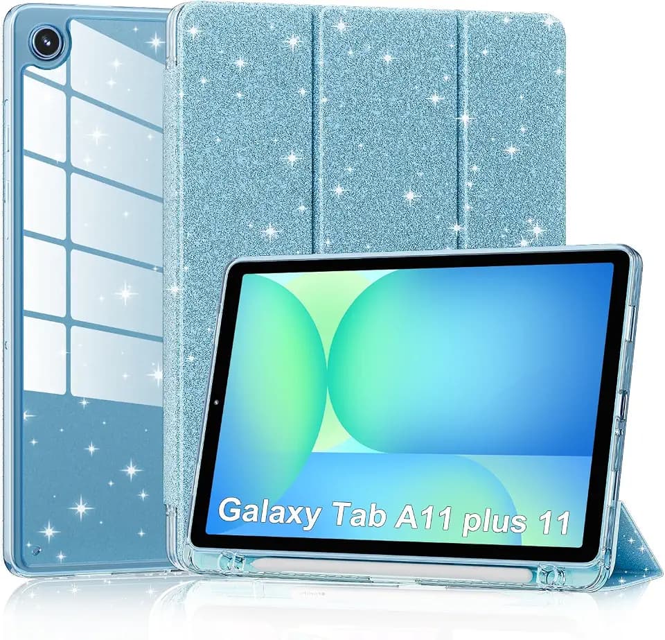 Case for Samsung Galaxy Tab A11+/A9+ Plus 11 Inch 2026/2023, Blue