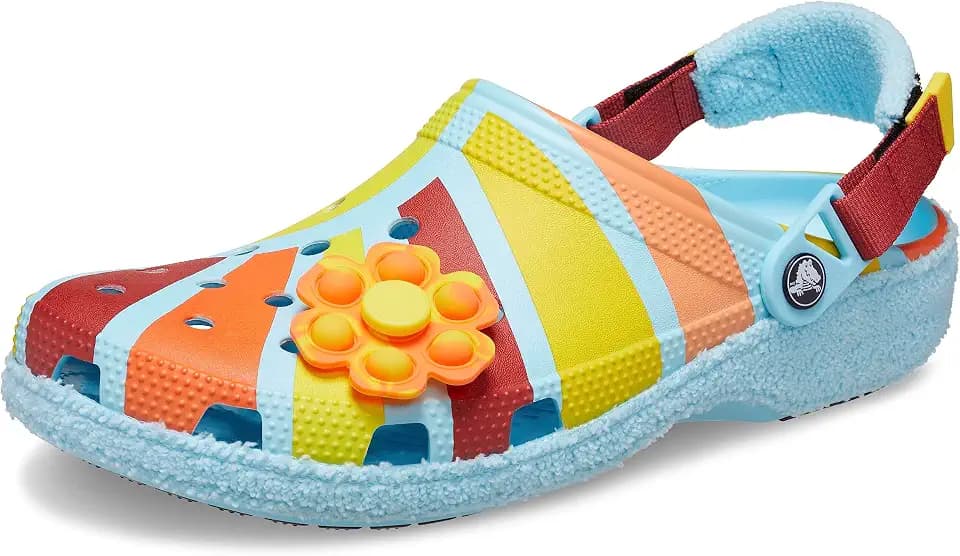 Crocs Work Zen Garden Sensory Classic Slip Resistant Adjustable Terry Cloth Clog