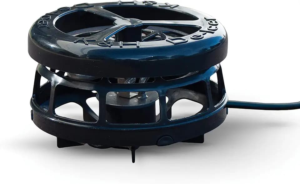 K&H Pond Heater for Fish, Deluxe Pond Deicer, 250W, Safety Listed, Black