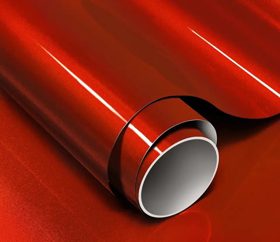 ColorFusion PPF by VViViD, Gloss Sinister Red Dry Apply PPF Vinyl Car Wrap Roll 6ft x 4.9ft
