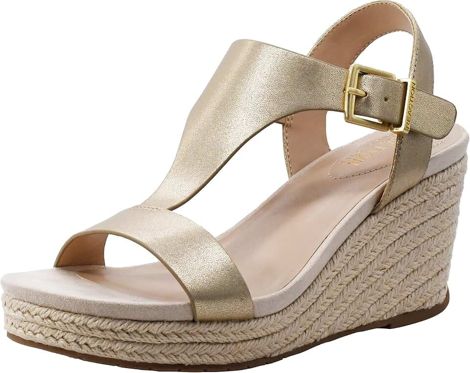 Kenneth Cole REACTION Women's Card T-strap Wedge
