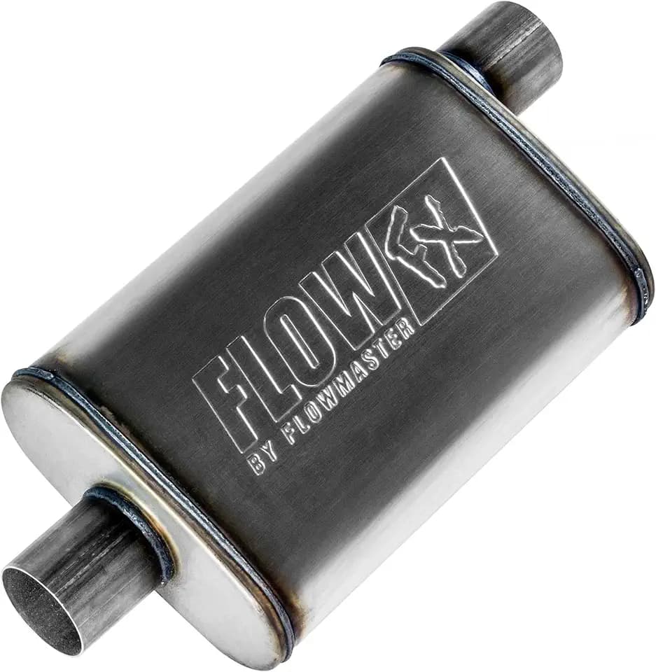 Flowmaster Flow FX Chambered Muffler – 2.50" Offset In / 2.50" Center Out