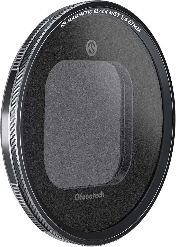 Magnetic 67mm Black Mist 1/4 Filter for Smartphone, Compatible with iPhone 17 Pro/Pro Max, Soft Diffusion for Cinematic Video & Portraits,Softens Highlights and Skin Tones While Preserving Detail.