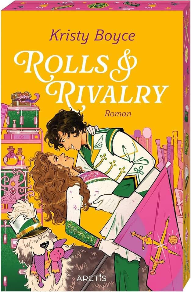 Rolls & Rivalry: Die neue nerdy Romance von SPIEGEL-Bestsellerautorin Kristy Boyce | Mit limitiertem Farbschnitt |