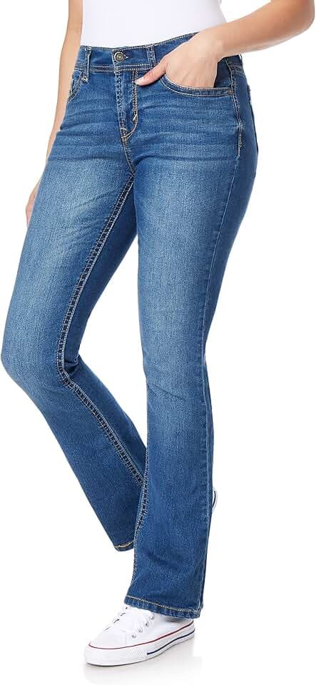 WallFlower Legendary Bootcut Jeans for Women, Size 0 to 24