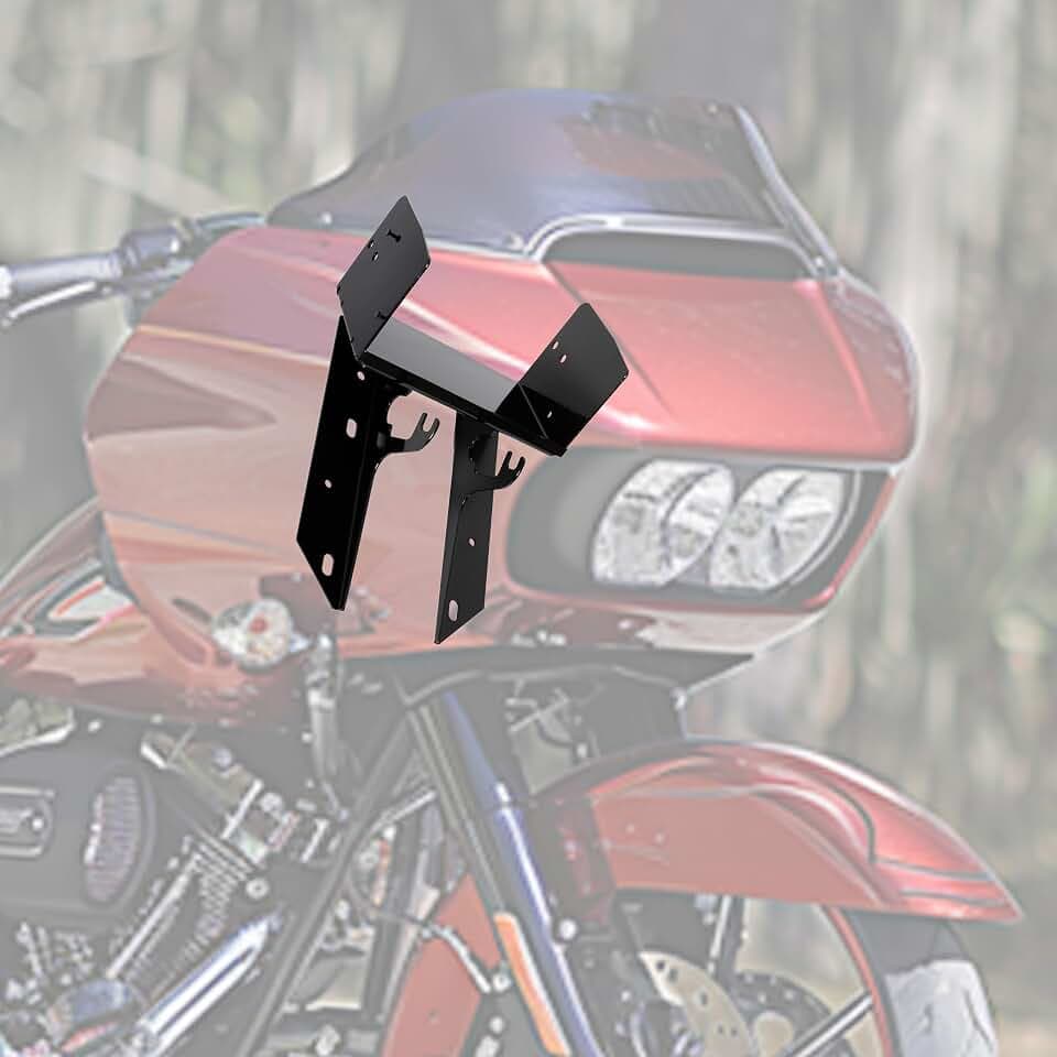HECASA Fairing Radio Caddy Mount Bracket Compatible with Road Glide