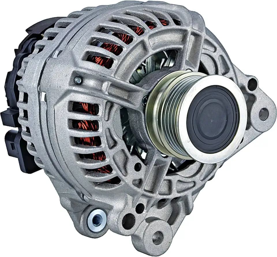 New DB Electrical 400-24222 Alternator Compatible With/Replacement For Volkswagen Golf 2010-2014, Jetta 2005-2001, Rabbit 2006-2009 0-124-525-062, 0-124-525-102, 07K-903-023A, 90-15-6478, 11254N