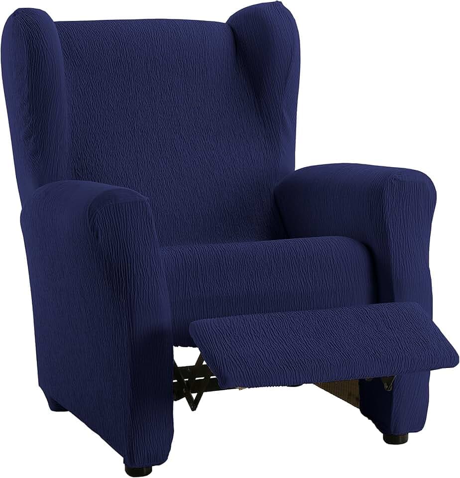 Martina Home Emilia Case Sessel Relax, Stoff, Marineblau, 33 x 8 x 42 cm