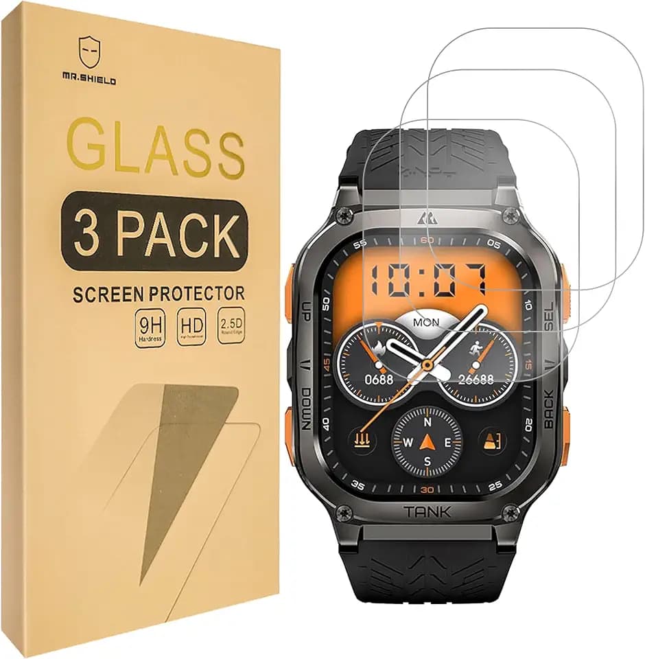 Mr.Shield 3Pack Tempered Glass Screen Protector for KOSPET TANK M3&M3 Ultra