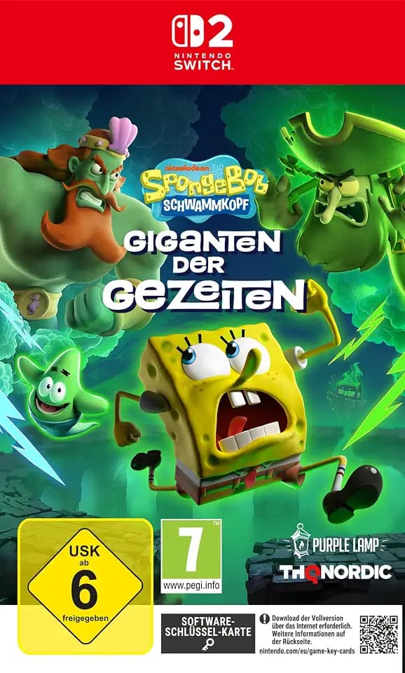 Spongebob Schwammkopf : Giganten der Gezeiten - Nintendo Switch 2
