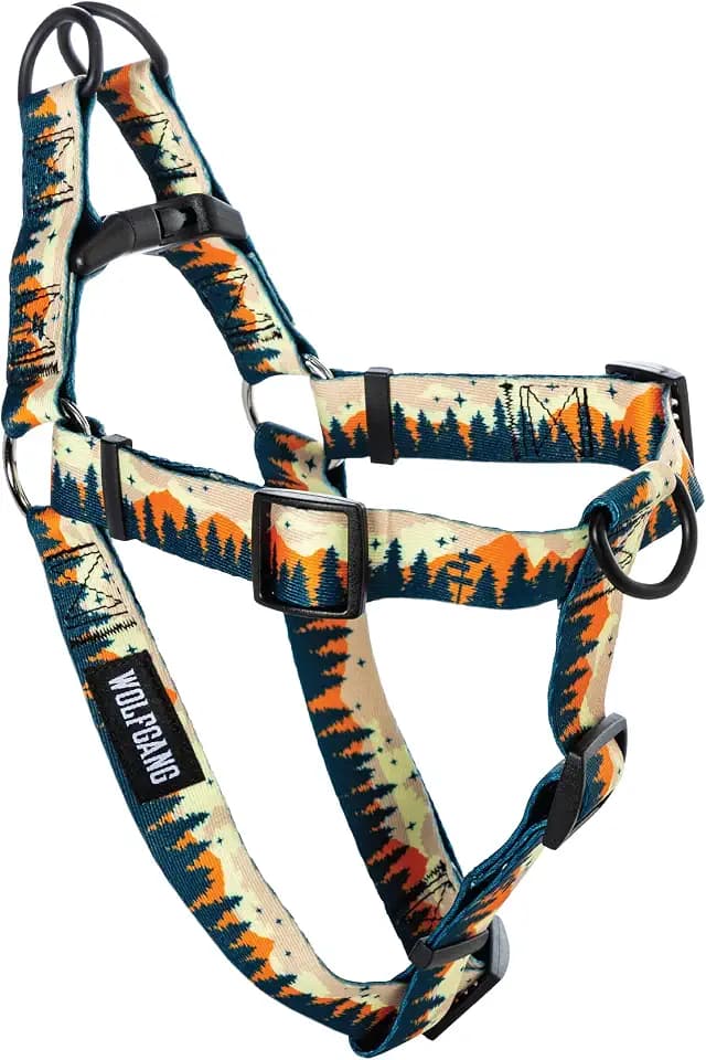 Wolfgang Venture Dog Harness Overland Print Large