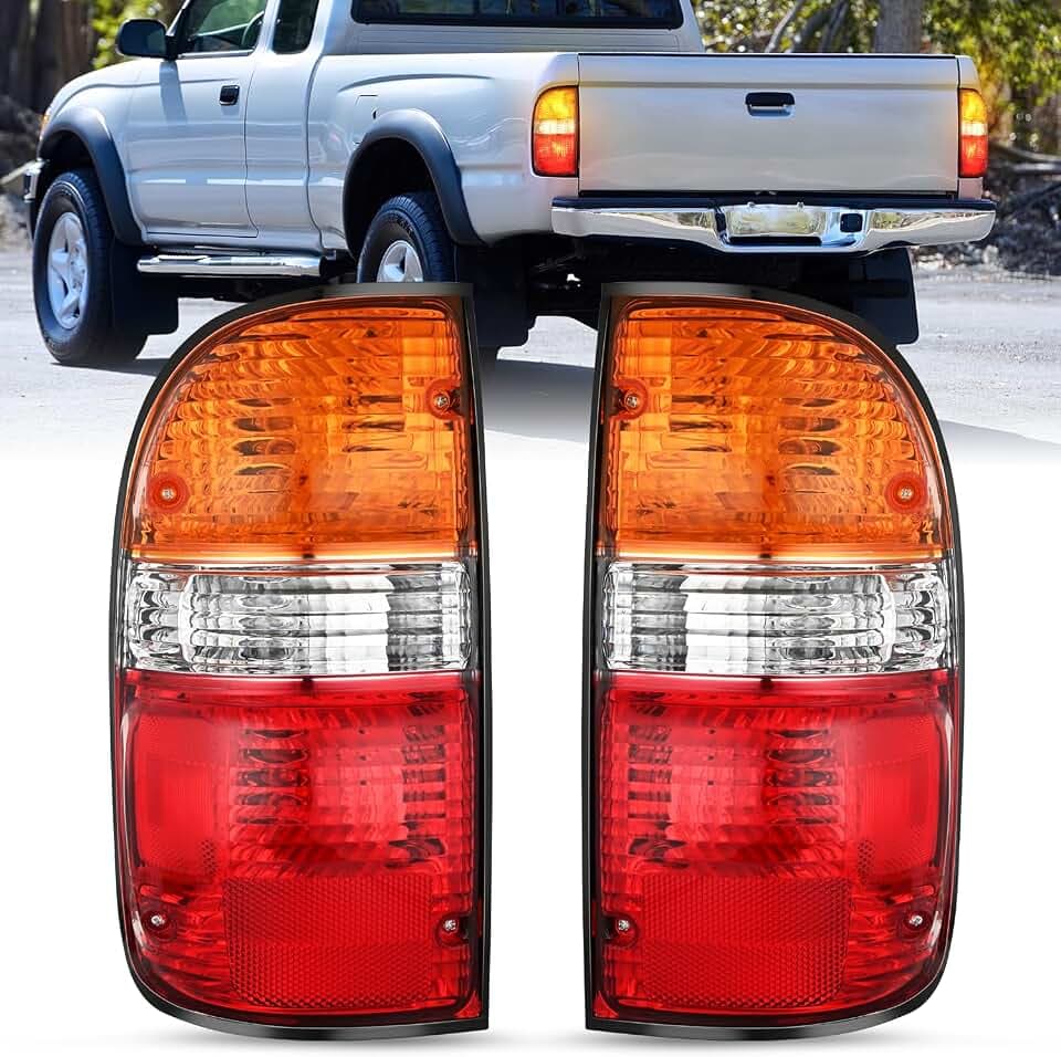 Nilight Taillight Assembly for 2001-2004 Toyota Tacoma Pair