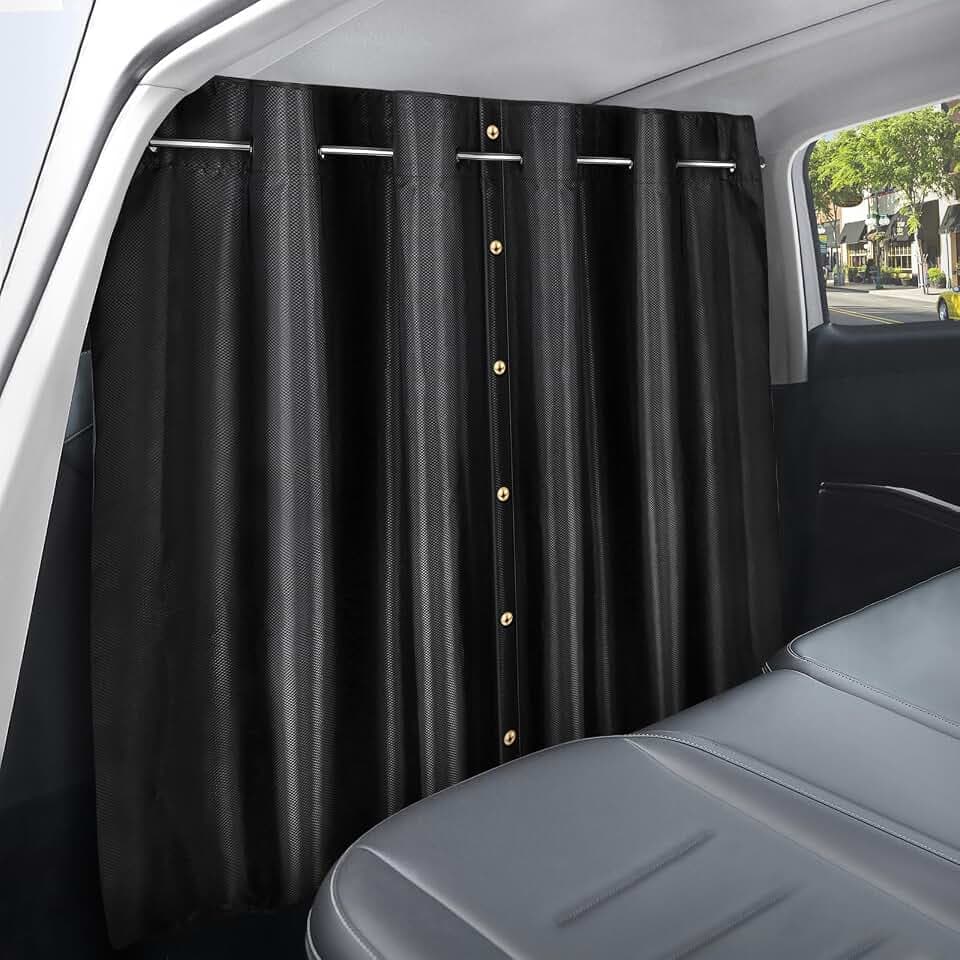 ZATOOTO 161 x 107 cm Auto Vorhang Innen, Sichtschutz Autofenster für Camper