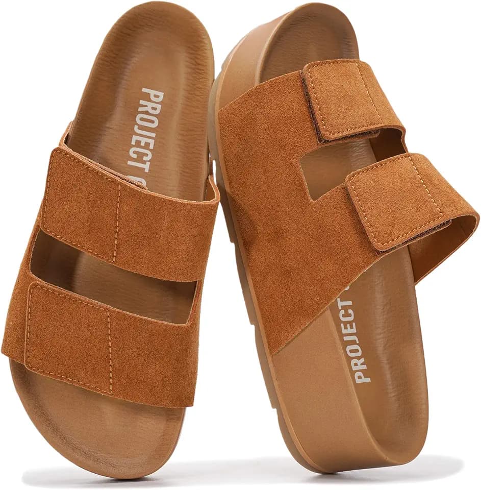 Project Cloud 100% Genuine Leather Platform Sandals Women Summer Wedges
